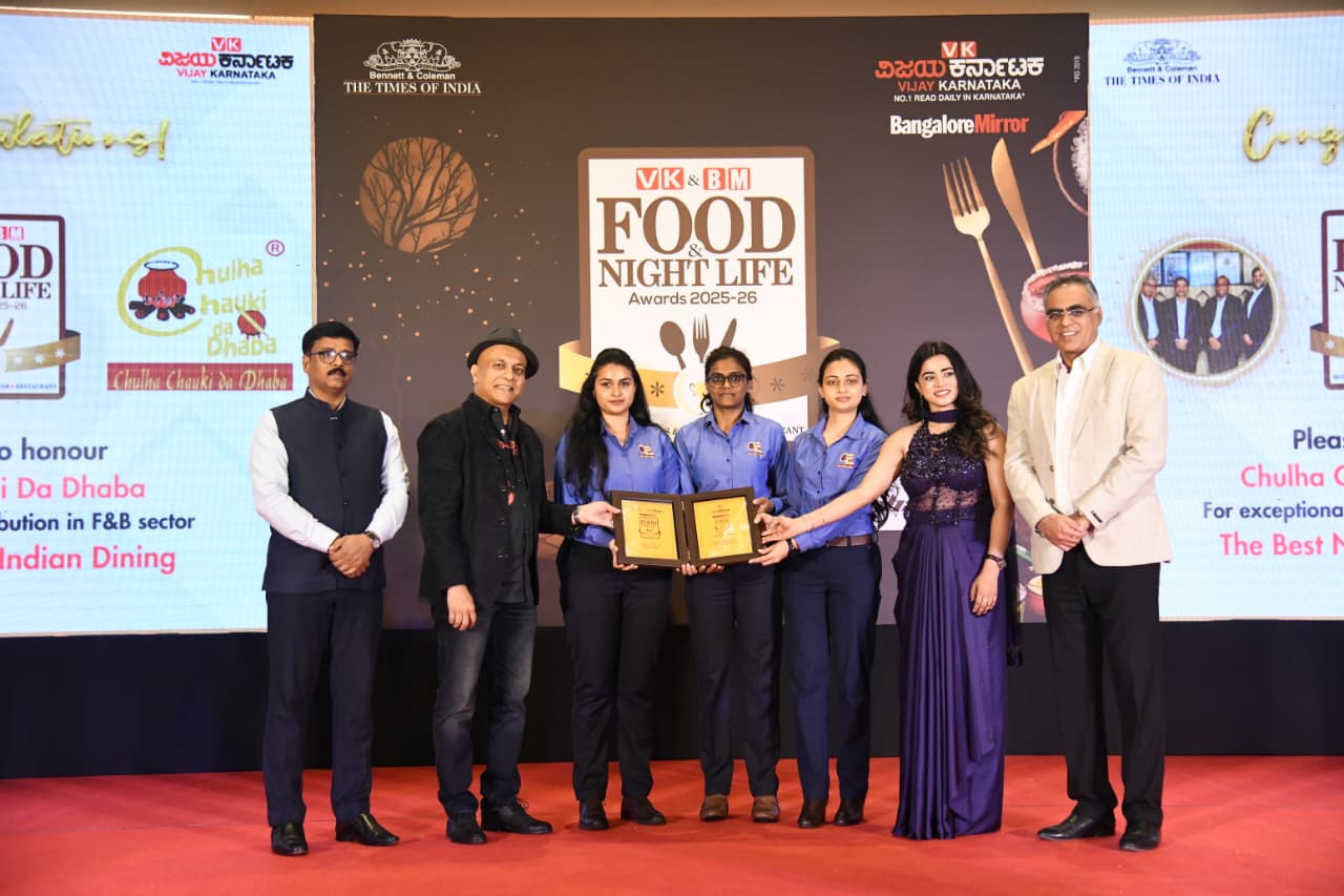 Best North indian dining award 